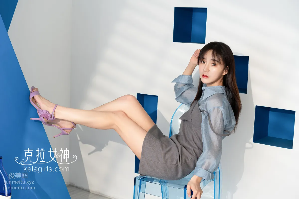 [Kelagirls] 2020.12.02 Lady Crossing Legs Xiao Han [19P] photo 3