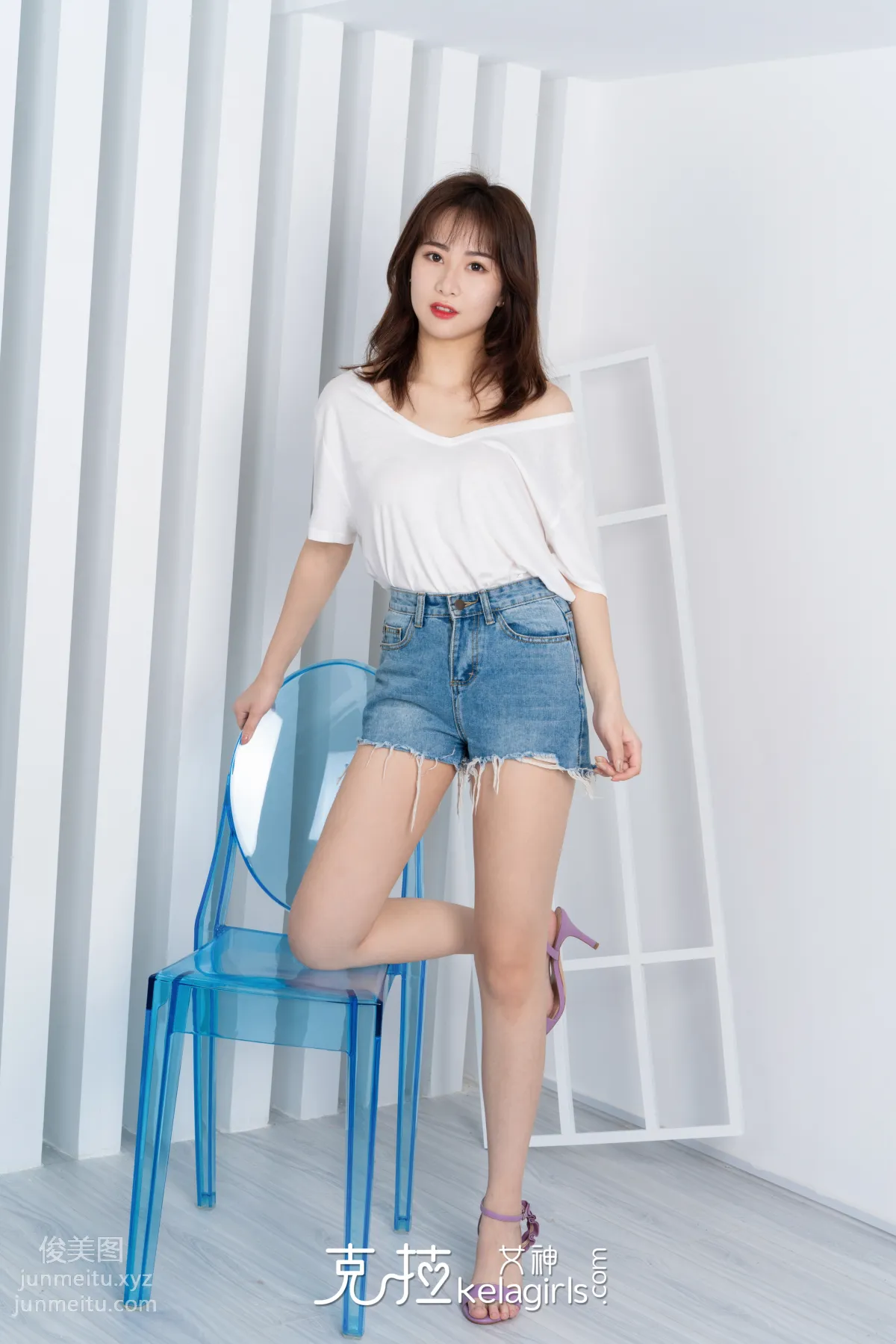 [Kelagirls] 2021.10.16 High Heels Cute Girl Tong Tong [23P] photo 1