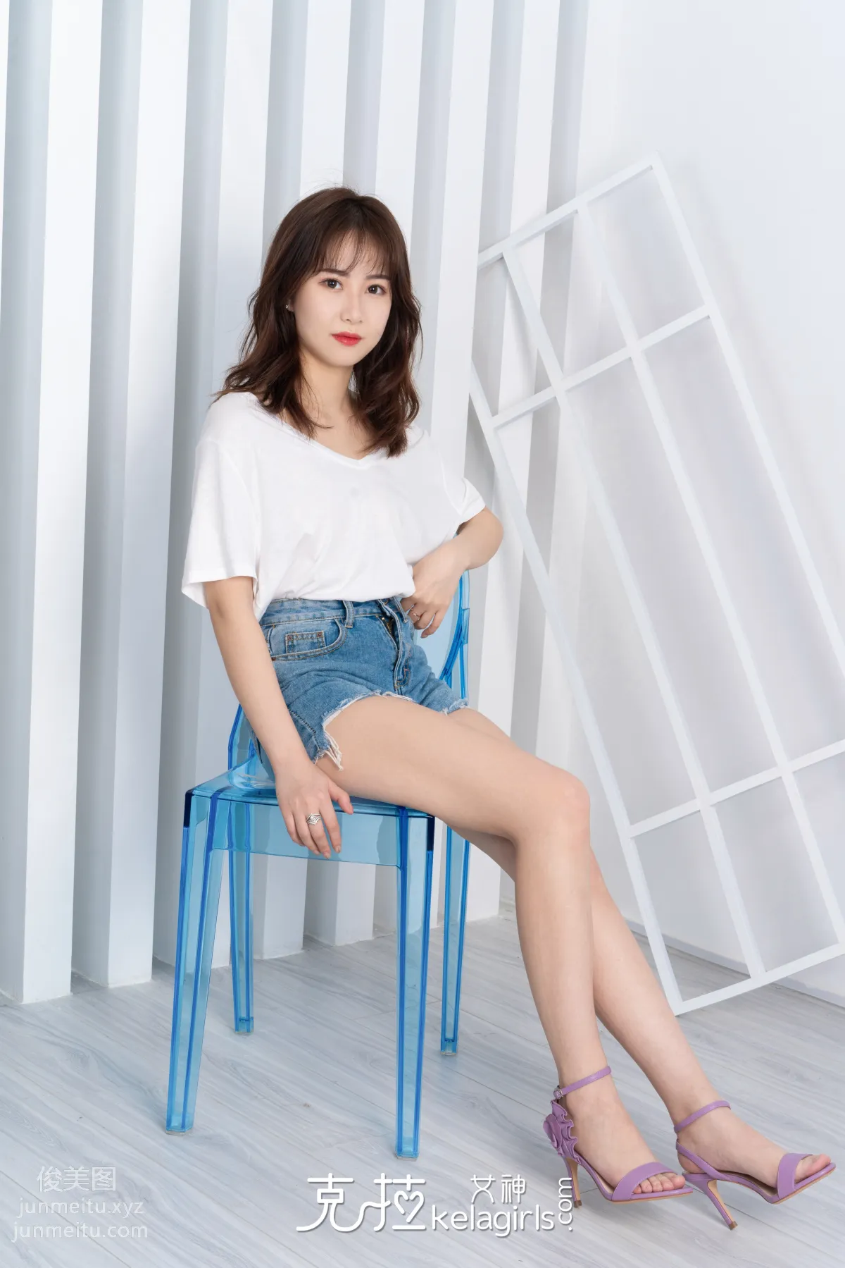 [Kelagirls] 2021.10.16 High Heels Cute Girl Tong Tong [23P] photo 2
