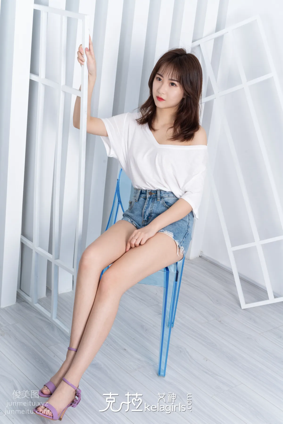 [Kelagirls] 2021.10.16 High Heels Cute Girl Tong Tong [23P] photo 3