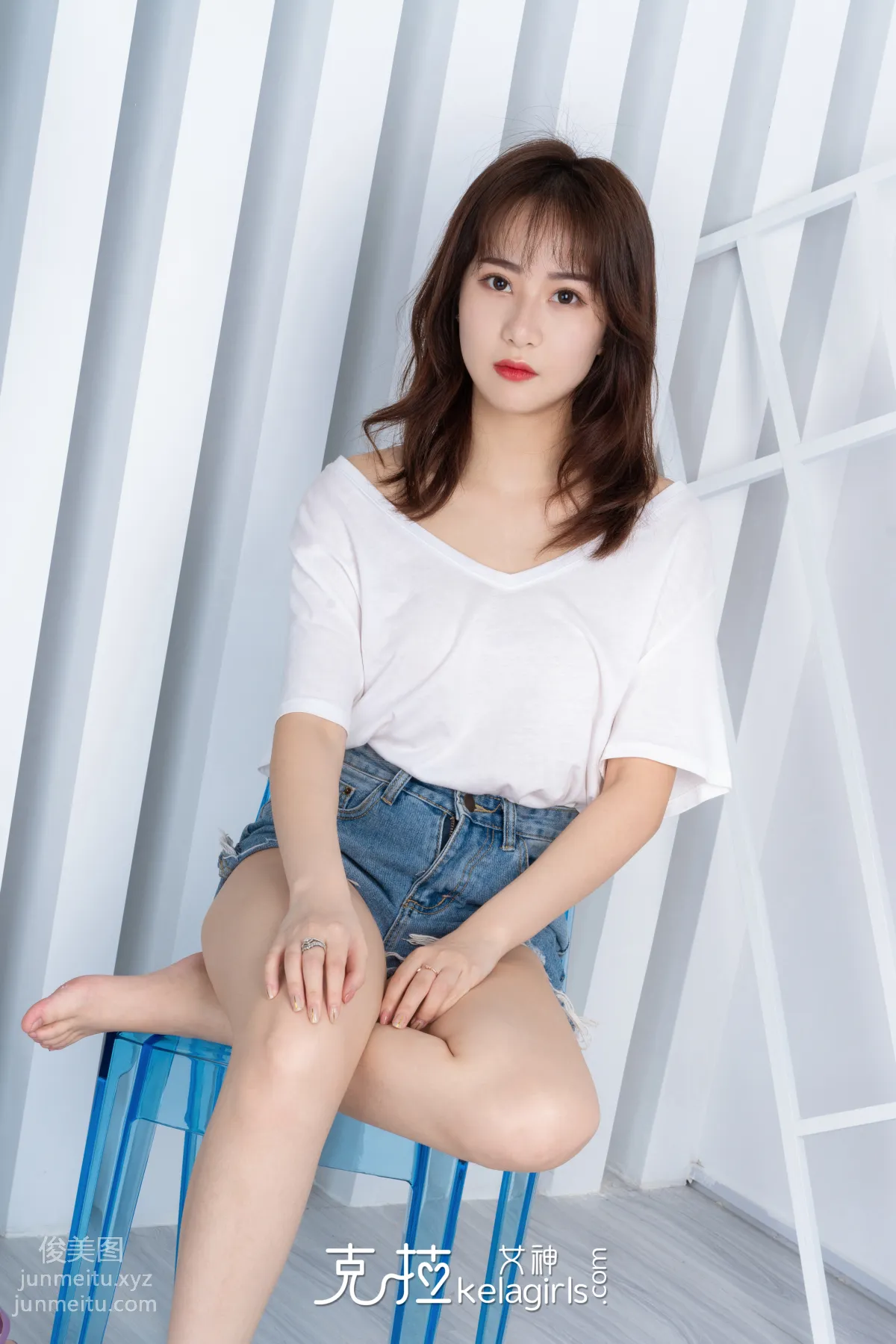 [Kelagirls] 2021.10.16 High Heels Cute Girl Tong Tong [23P] photo 7