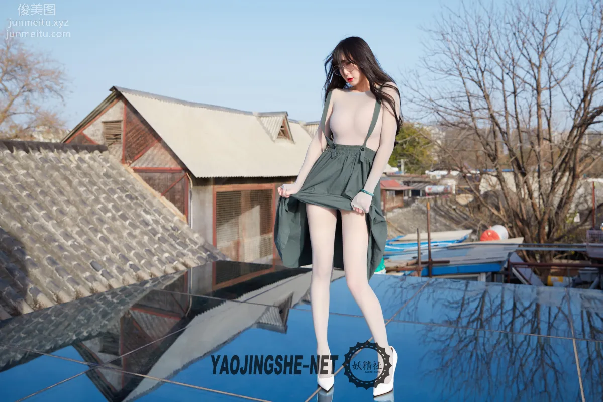 [Yaojingshe] 2019.10.07 V1905 Confined Under the Eaves, Jiao Yi, Premium No-Pantyhose V Series photo 38