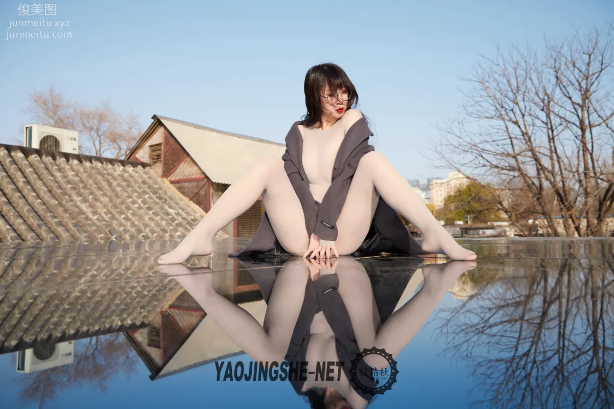 [Yaojingshe] 2019.10.07 V1905 Confined Under the Eaves, Jiao Yi, Premium No-Pantyhose V Series photo 41