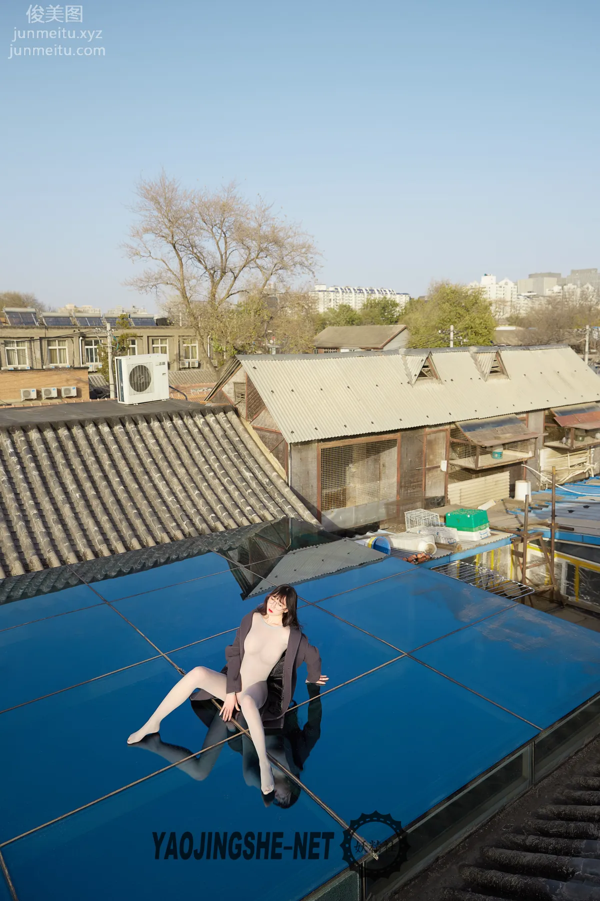 [Yaojingshe] 2019.10.07 V1905 Confined Under the Eaves, Jiao Yi, Premium No-Pantyhose V Series photo 43