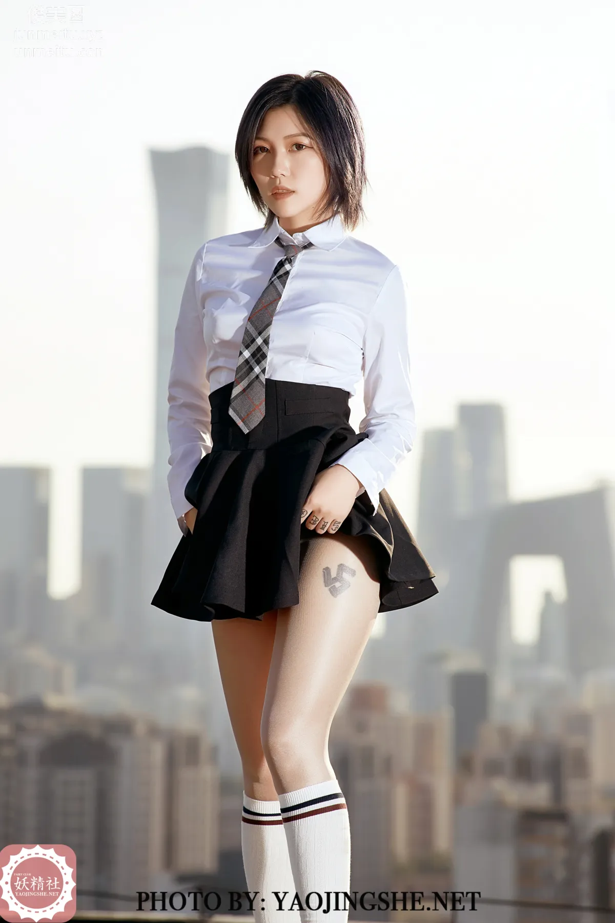 [FAIRY CLUB妖精社] 2020.01.07 V2002《望京》菊花-極品無内絲V系列 21