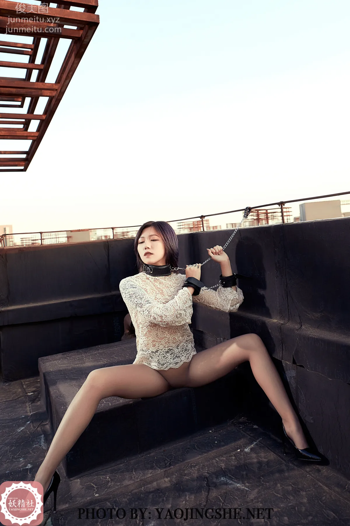[FAIRY CLUB妖精社] 2020.01.07 V2002《望京》菊花-極品無内絲V系列 38