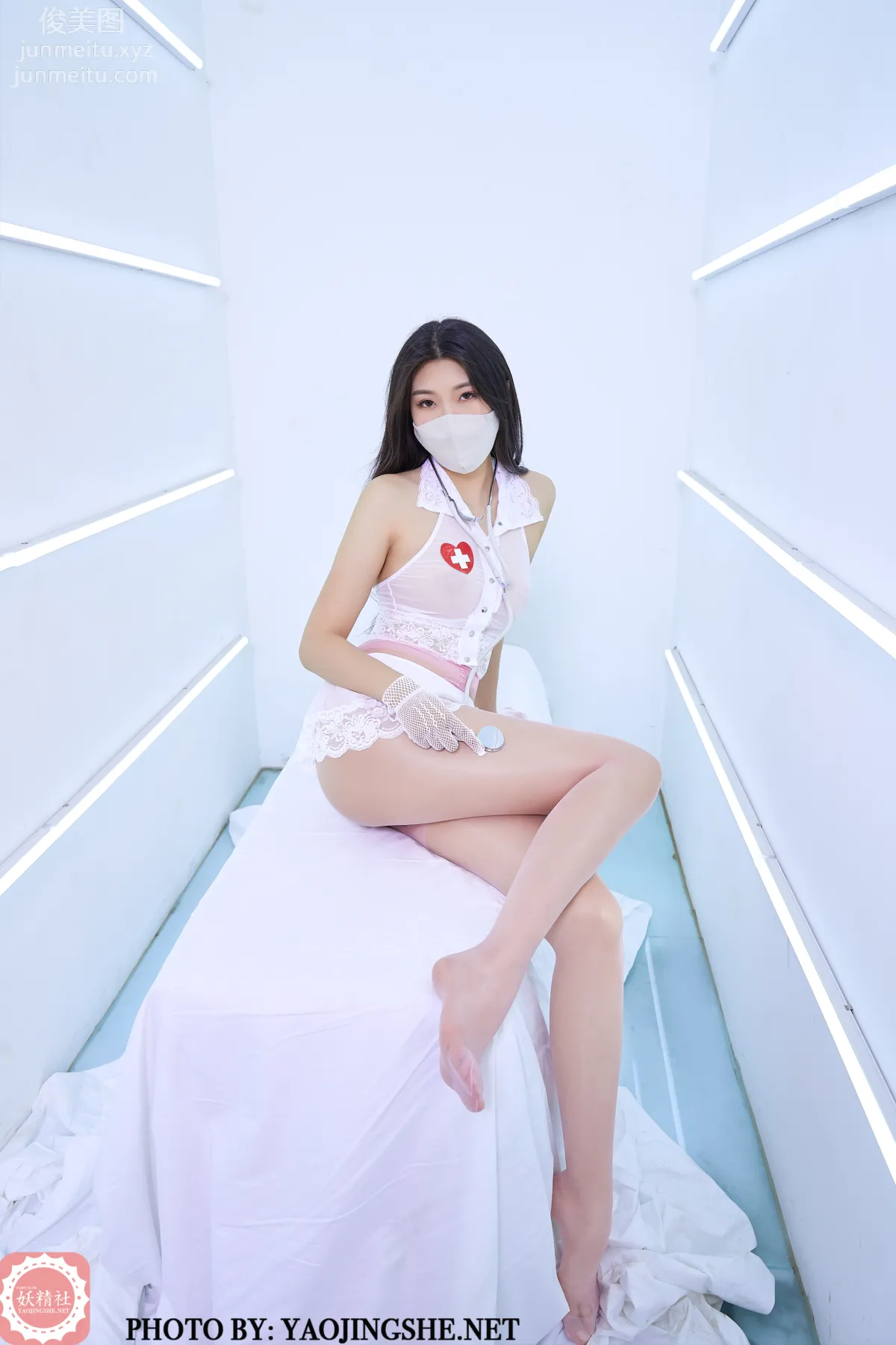 [FAIRY CLUB妖精社] 2020.08.05 T2024《小護士》蘇偉-極品無内絲T系列 5