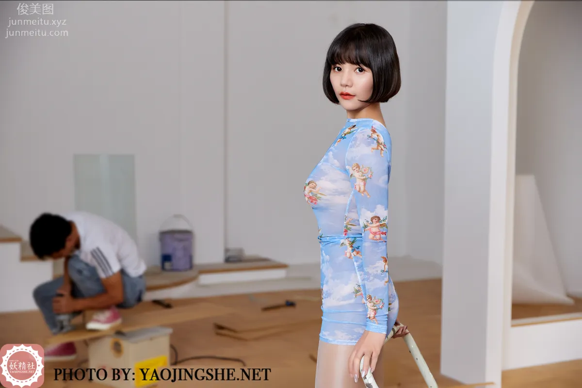 [FAIRY CLUB妖精社] 2020.10.22 T2035《裝修工》唐飛飛-極品無内絲T系列 39