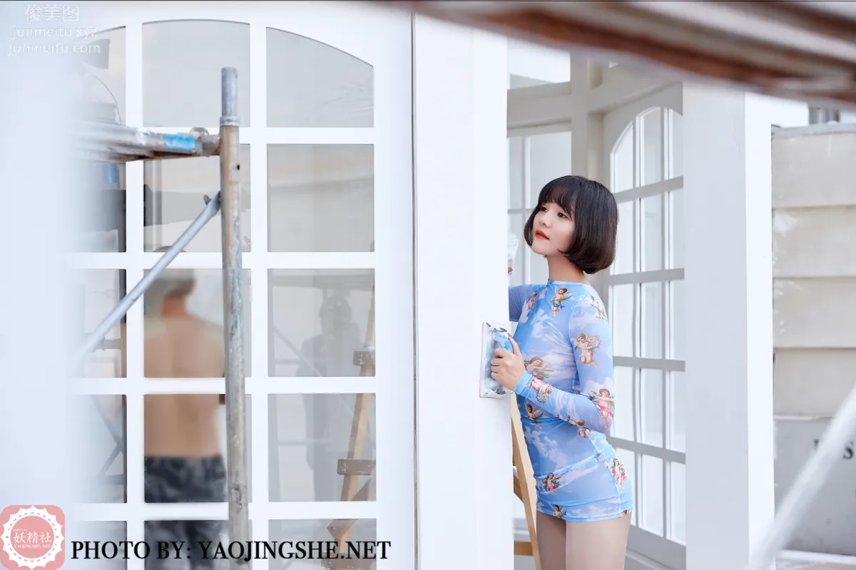 [FAIRY CLUB妖精社] 2020.10.22 T2035《裝修工》唐飛飛-極品無内絲T系列 53