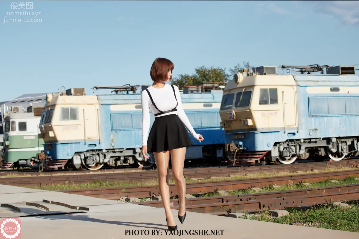 [FAIRY CLUB Yaojingshe] 2020.11.28 T2042 Backlit Station, Tang Feifei, Premium No-Pantyhose T Series photo 1