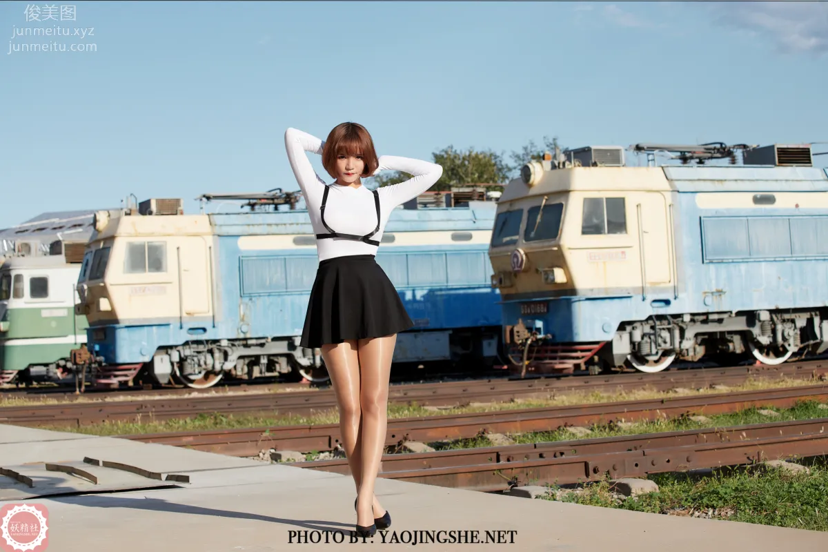 [FAIRY CLUB Yaojingshe] 2020.11.28 T2042 Backlit Station, Tang Feifei, Premium No-Pantyhose T Series photo 3