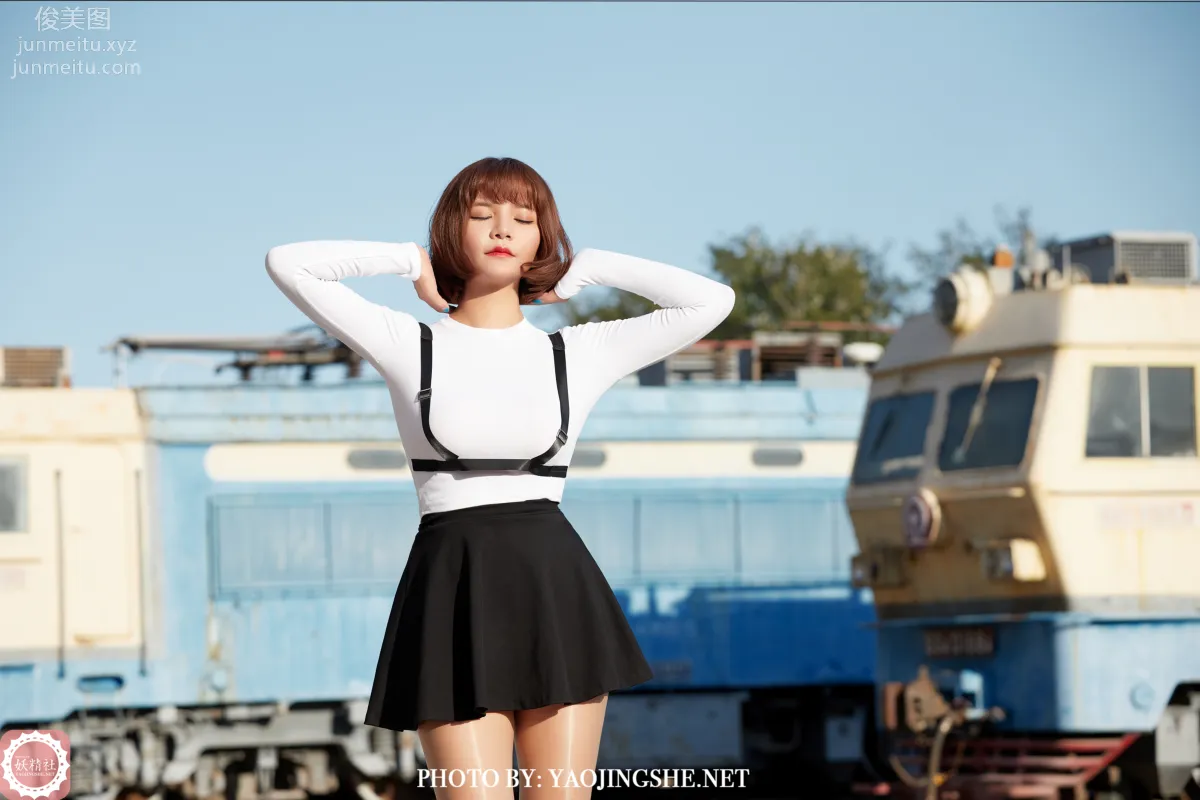 [FAIRY CLUB Yaojingshe] 2020.11.28 T2042 Backlit Station, Tang Feifei, Premium No-Pantyhose T Series photo 4