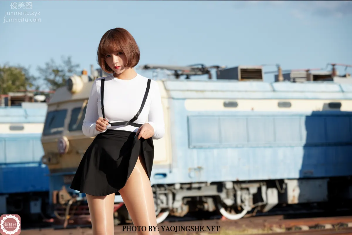 [FAIRY CLUB Yaojingshe] 2020.11.28 T2042 Backlit Station, Tang Feifei, Premium No-Pantyhose T Series photo 7