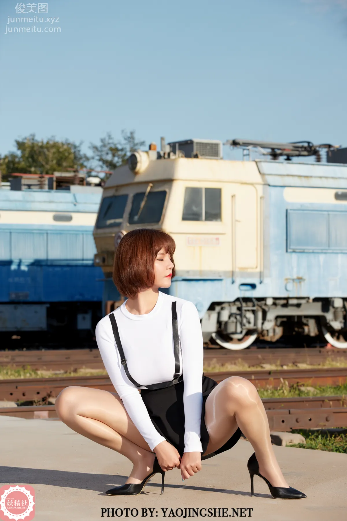 [FAIRY CLUB Yaojingshe] 2020.11.28 T2042 Backlit Station, Tang Feifei, Premium No-Pantyhose T Series photo 13