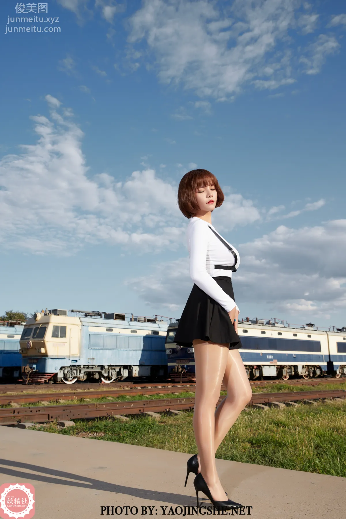 [FAIRY CLUB Yaojingshe] 2020.11.28 T2042 Backlit Station, Tang Feifei, Premium No-Pantyhose T Series photo 16
