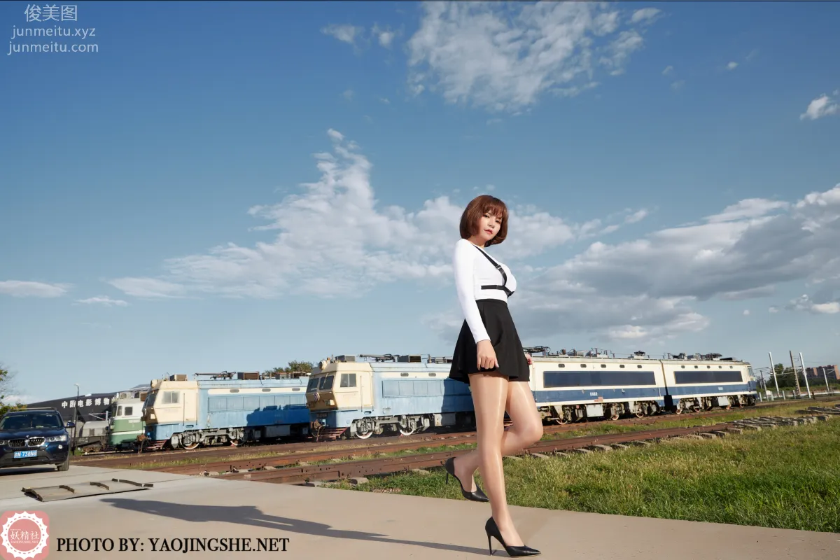 [FAIRY CLUB Yaojingshe] 2020.11.28 T2042 Backlit Station, Tang Feifei, Premium No-Pantyhose T Series photo 18