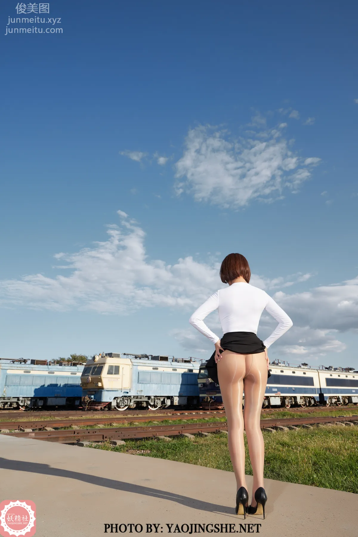 [FAIRY CLUB Yaojingshe] 2020.11.28 T2042 Backlit Station, Tang Feifei, Premium No-Pantyhose T Series photo 19