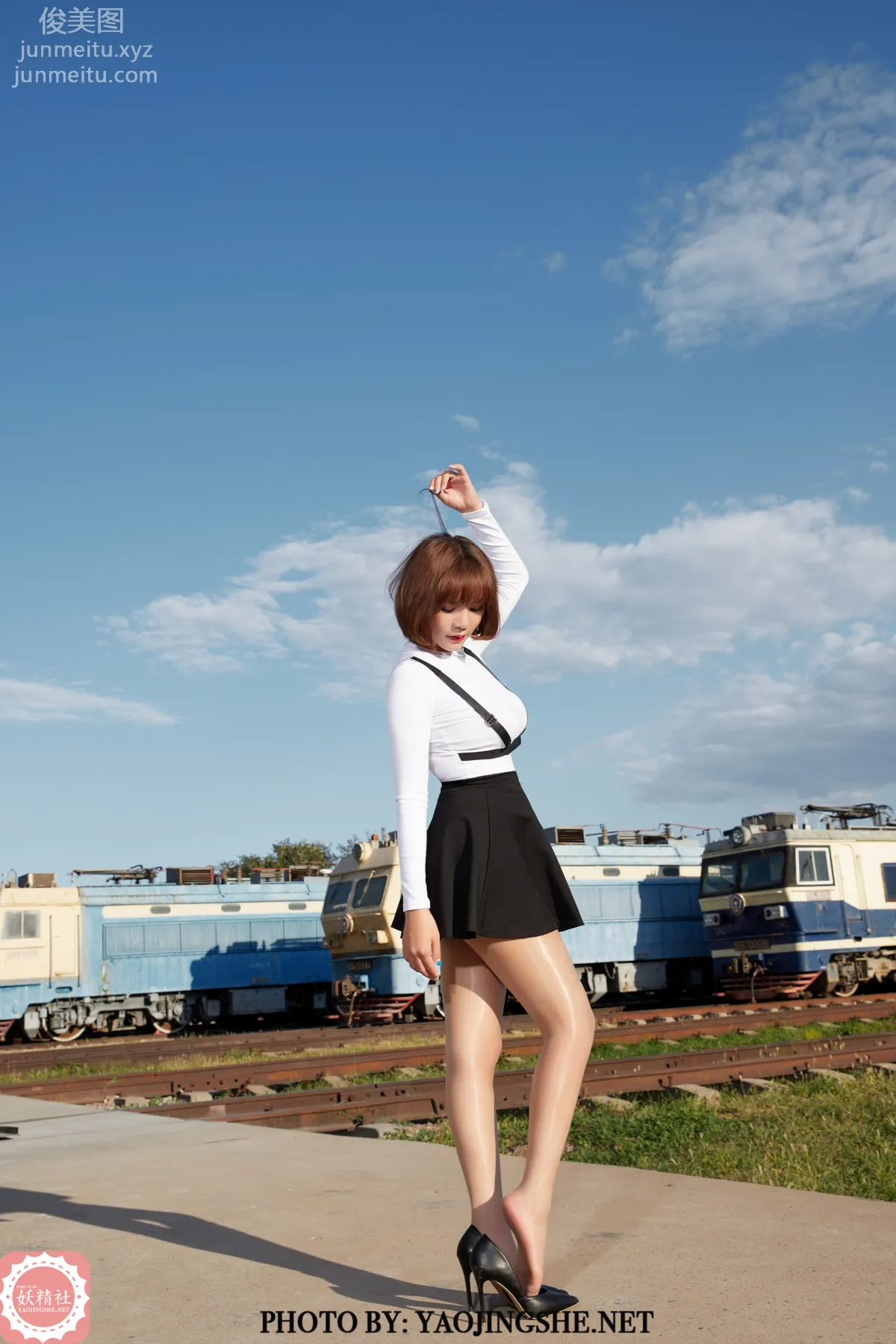 [FAIRY CLUB Yaojingshe] 2020.11.28 T2042 Backlit Station, Tang Feifei, Premium No-Pantyhose T Series photo 20