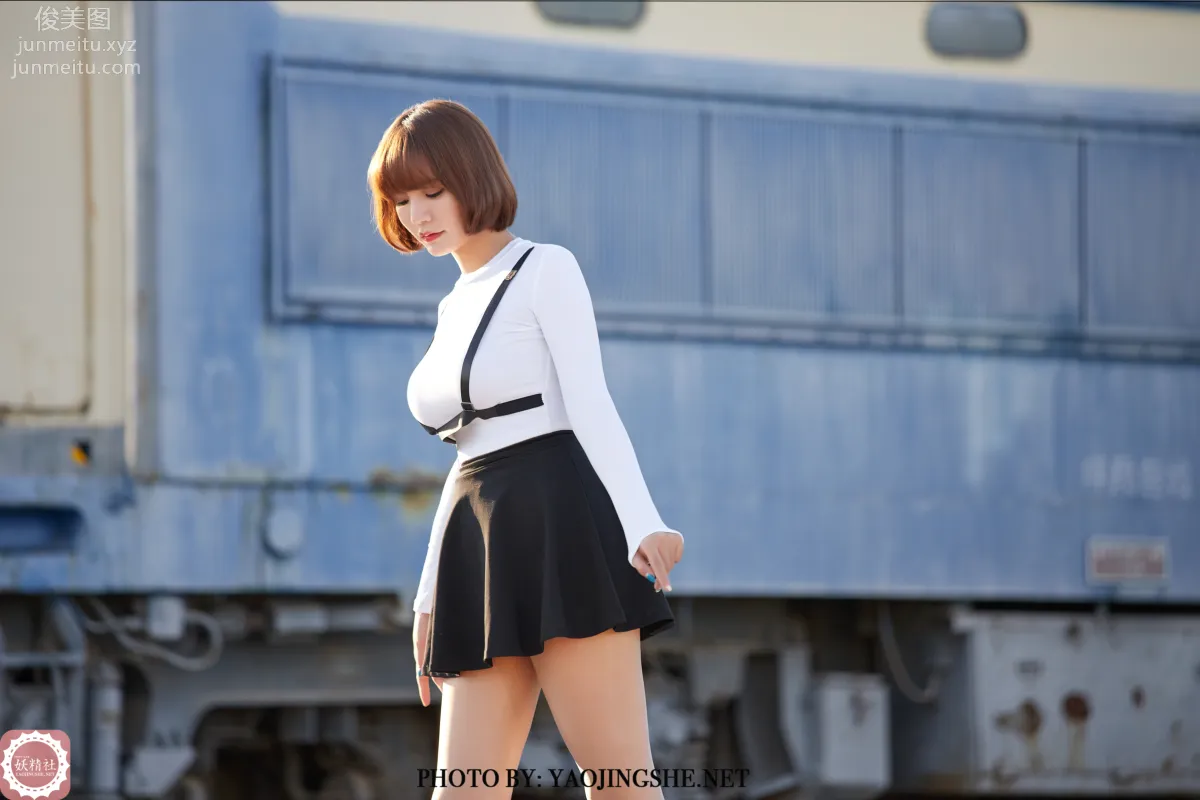 [FAIRY CLUB Yaojingshe] 2020.11.28 T2042 Backlit Station, Tang Feifei, Premium No-Pantyhose T Series photo 30