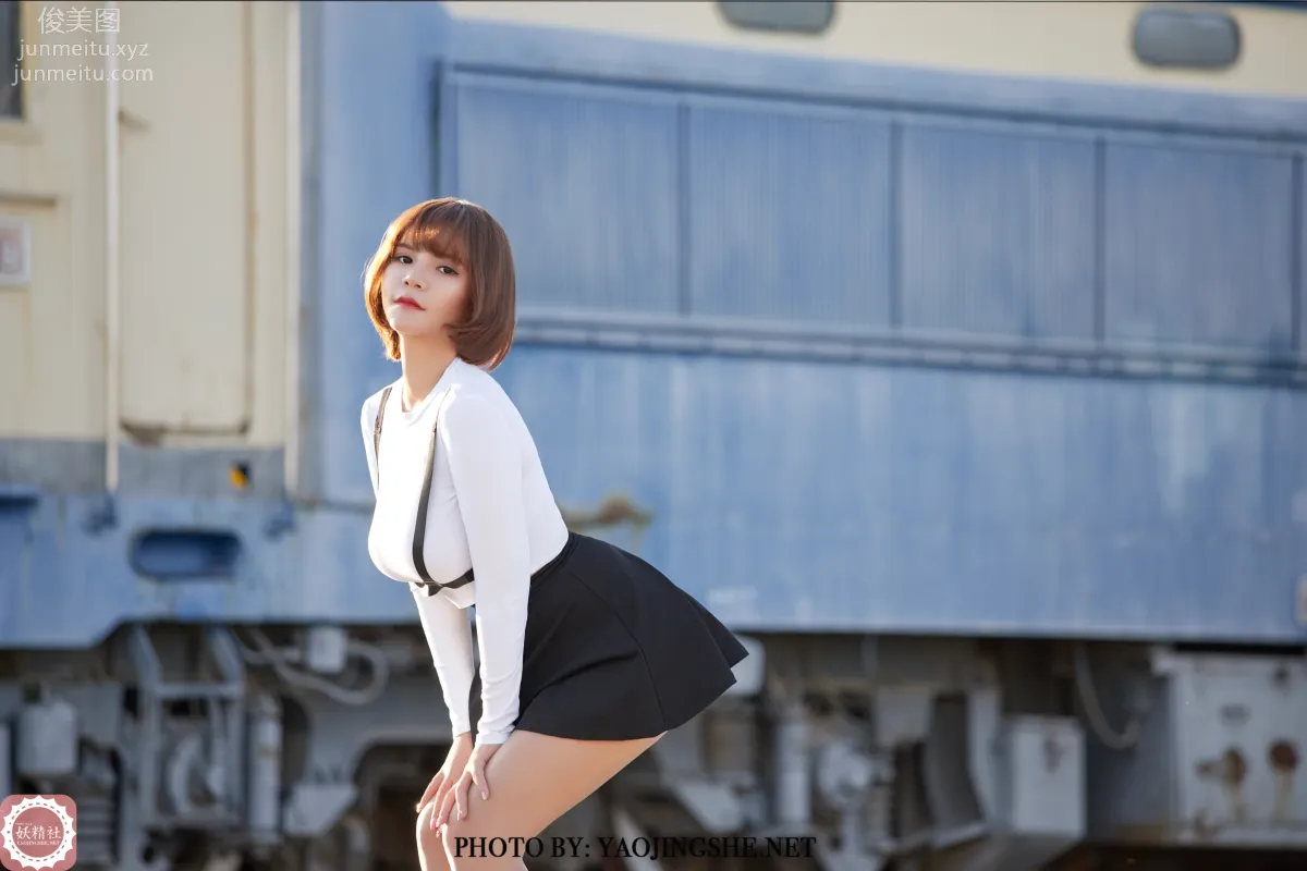 [FAIRY CLUB Yaojingshe] 2020.11.28 T2042 Backlit Station, Tang Feifei, Premium No-Pantyhose T Series photo 31
