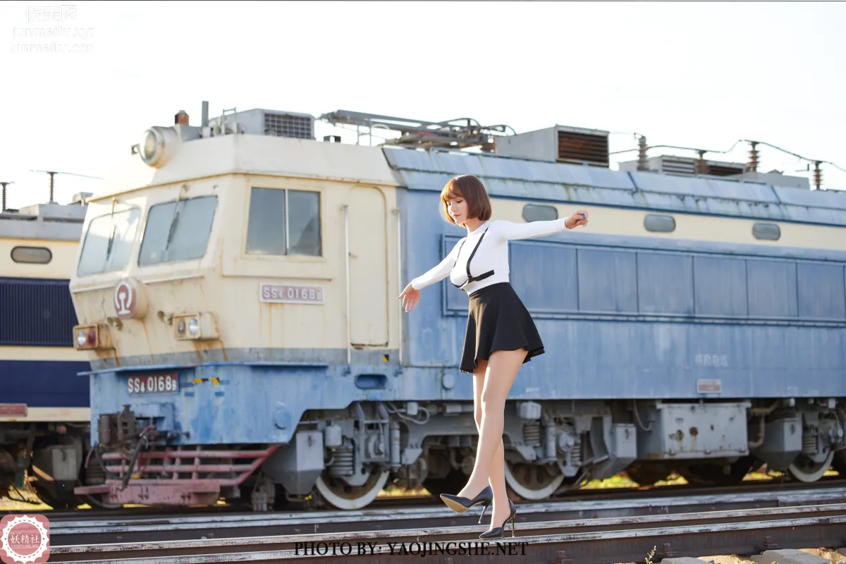 [FAIRY CLUB Yaojingshe] 2020.11.28 T2042 Backlit Station, Tang Feifei, Premium No-Pantyhose T Series photo 32