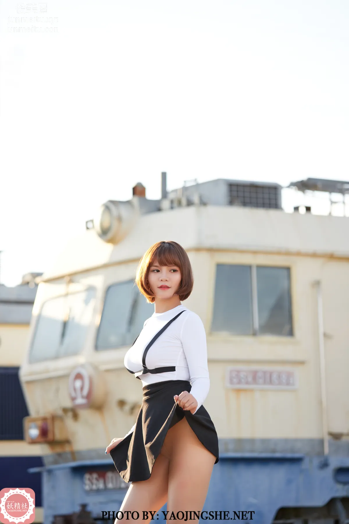 [FAIRY CLUB Yaojingshe] 2020.11.28 T2042 Backlit Station, Tang Feifei, Premium No-Pantyhose T Series photo 36
