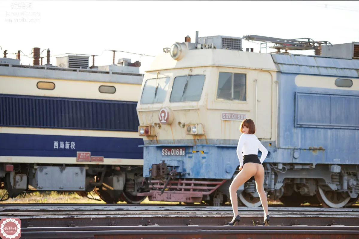 [FAIRY CLUB Yaojingshe] 2020.11.28 T2042 Backlit Station, Tang Feifei, Premium No-Pantyhose T Series photo 41