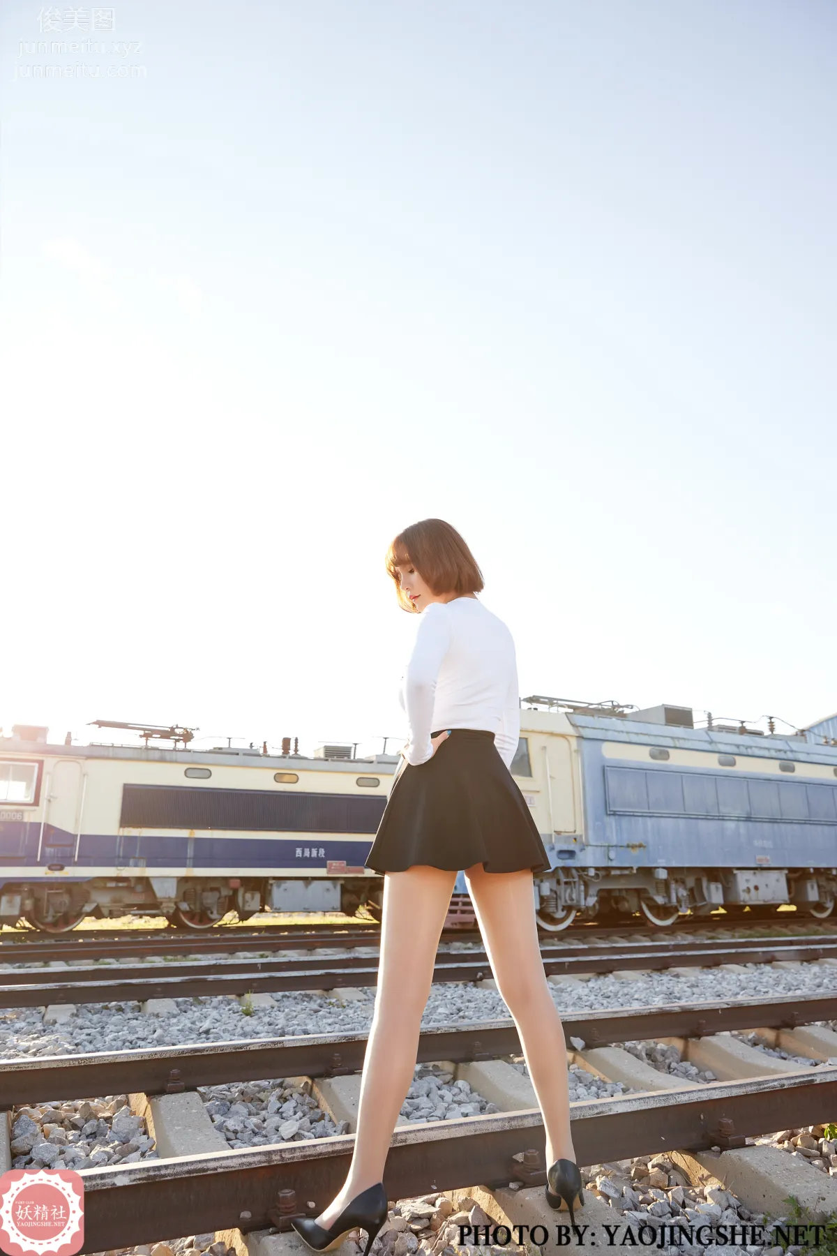 [FAIRY CLUB Yaojingshe] 2020.11.28 T2042 Backlit Station, Tang Feifei, Premium No-Pantyhose T Series photo 43