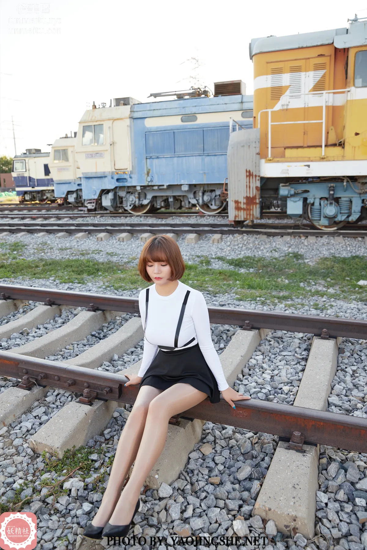 [FAIRY CLUB Yaojingshe] 2020.11.28 T2042 Backlit Station, Tang Feifei, Premium No-Pantyhose T Series photo 48