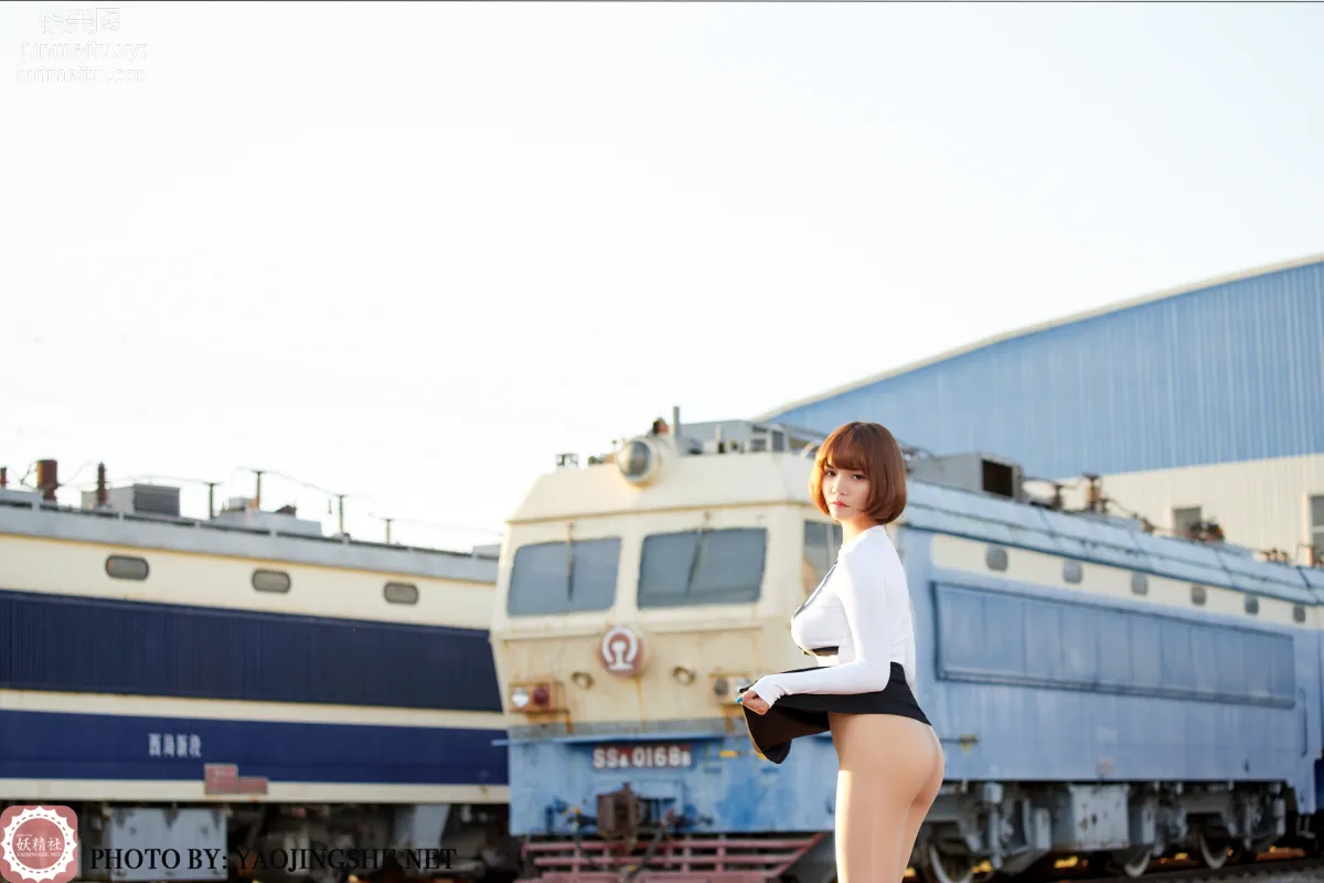 [FAIRY CLUB Yaojingshe] 2020.11.28 T2042 Backlit Station, Tang Feifei, Premium No-Pantyhose T Series photo 56