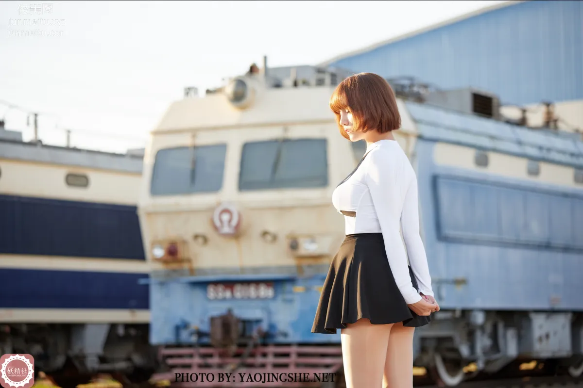 [FAIRY CLUB Yaojingshe] 2020.11.28 T2042 Backlit Station, Tang Feifei, Premium No-Pantyhose T Series photo 58