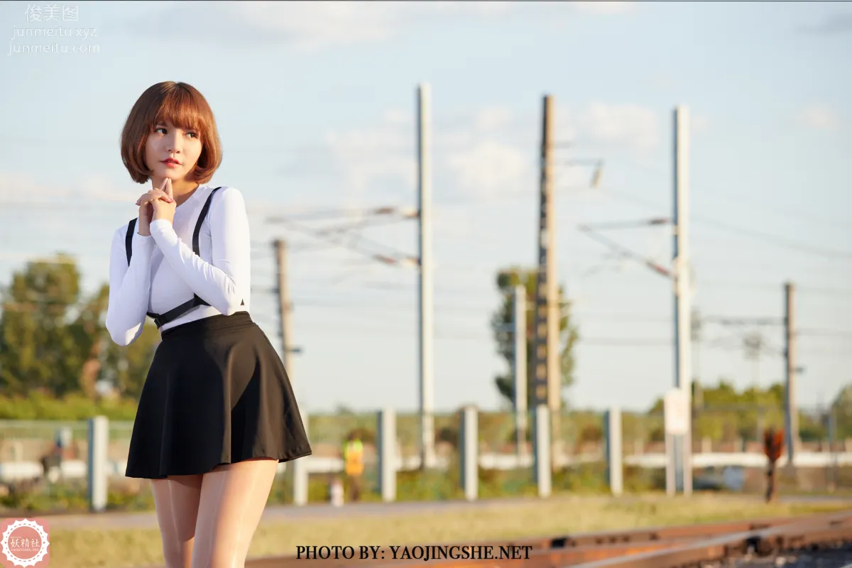 [FAIRY CLUB Yaojingshe] 2020.11.28 T2042 Backlit Station, Tang Feifei, Premium No-Pantyhose T Series photo 59