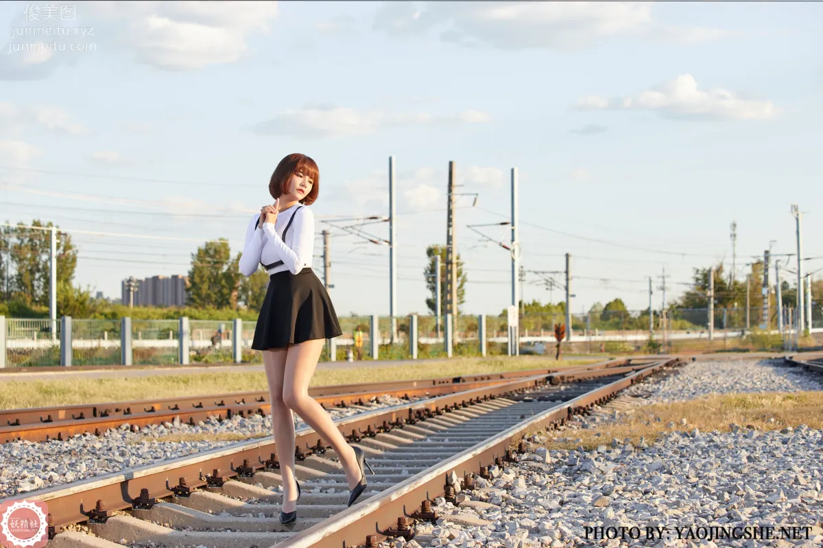 [FAIRY CLUB Yaojingshe] 2020.11.28 T2042 Backlit Station, Tang Feifei, Premium No-Pantyhose T Series photo 60