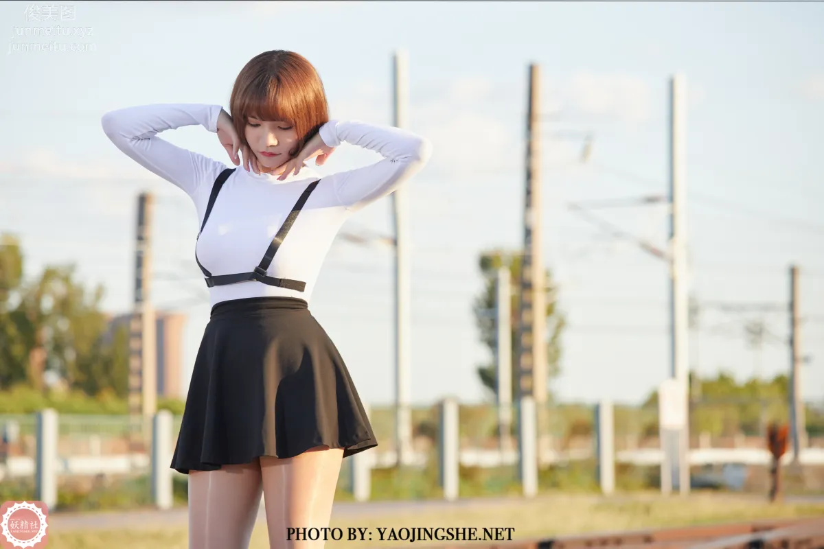 [FAIRY CLUB Yaojingshe] 2020.11.28 T2042 Backlit Station, Tang Feifei, Premium No-Pantyhose T Series photo 61