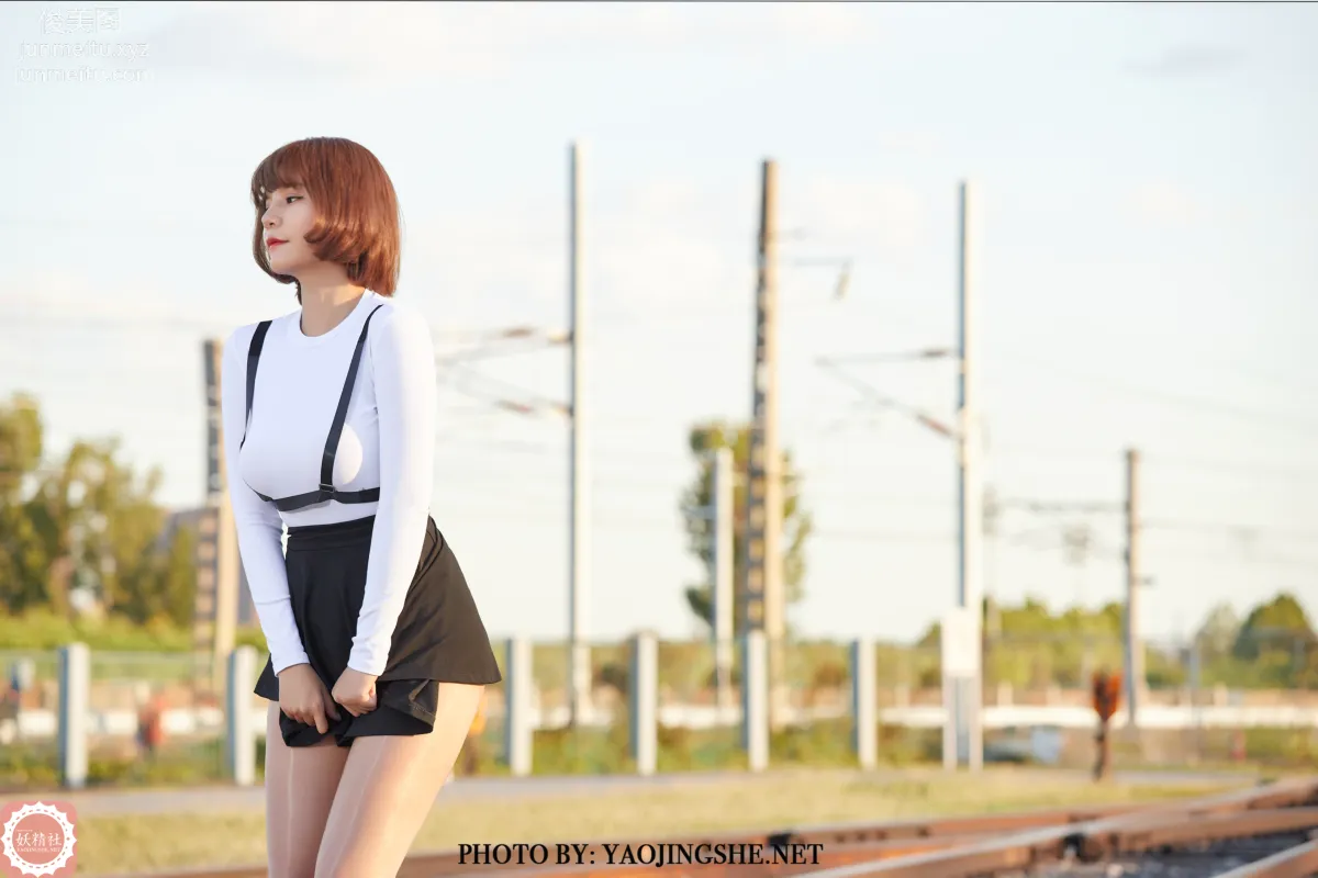 [FAIRY CLUB Yaojingshe] 2020.11.28 T2042 Backlit Station, Tang Feifei, Premium No-Pantyhose T Series photo 63