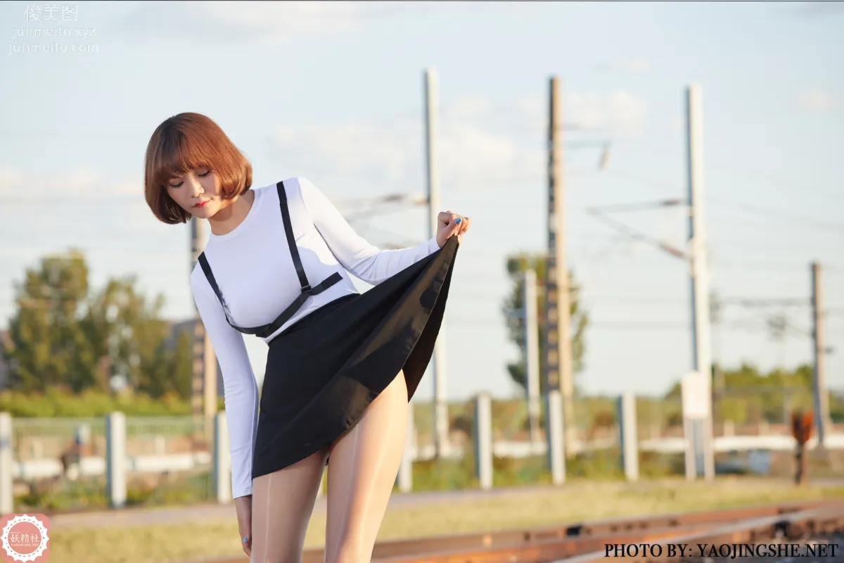 [FAIRY CLUB Yaojingshe] 2020.11.28 T2042 Backlit Station, Tang Feifei, Premium No-Pantyhose T Series photo 68