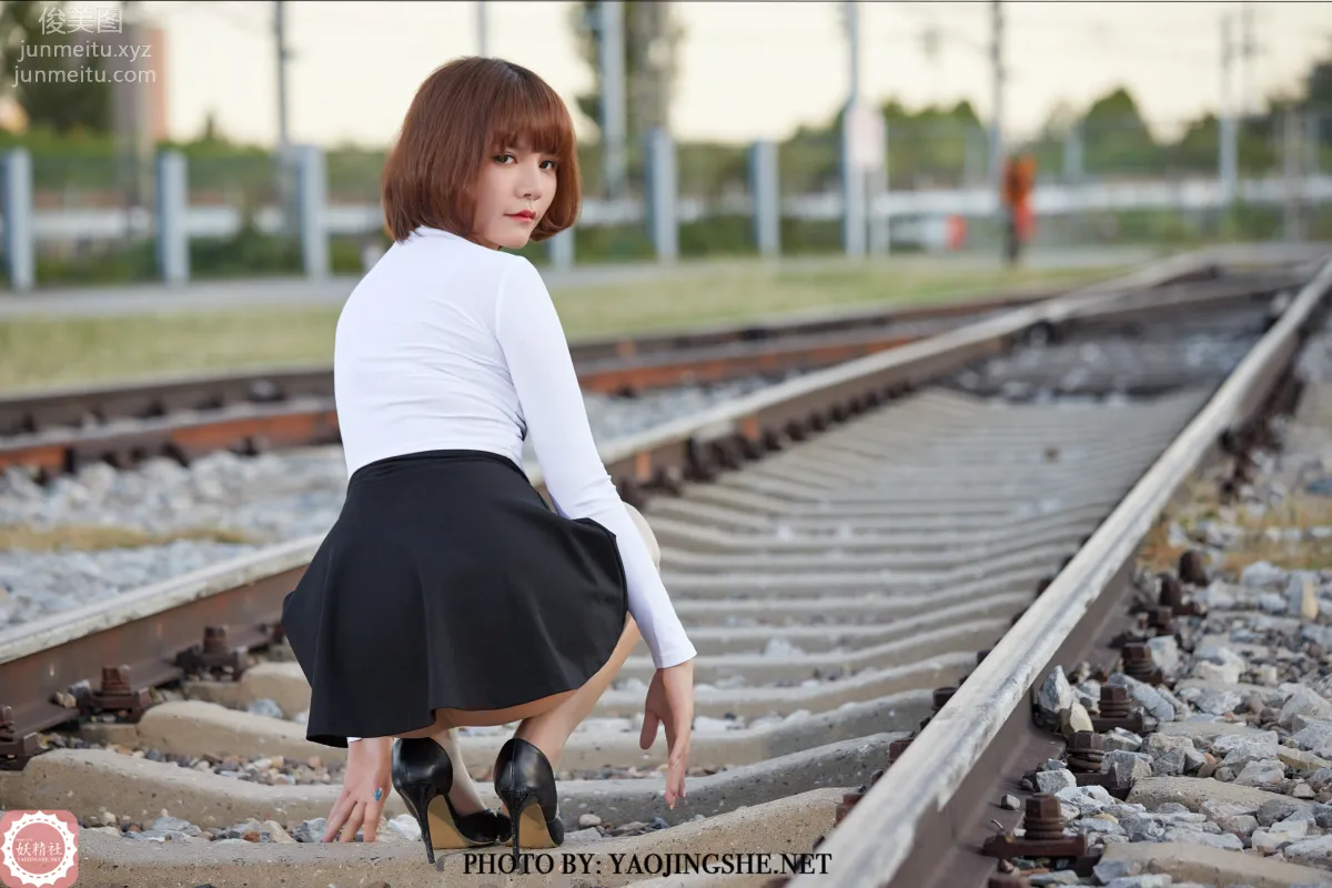 [FAIRY CLUB Yaojingshe] 2020.11.28 T2042 Backlit Station, Tang Feifei, Premium No-Pantyhose T Series photo 73