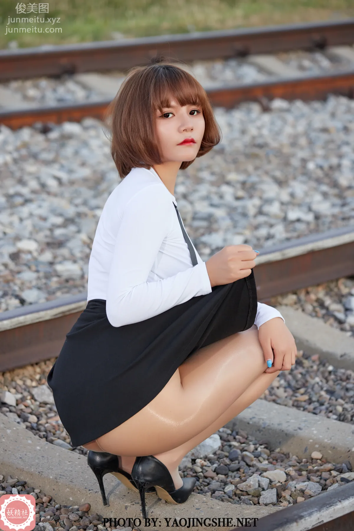 [FAIRY CLUB Yaojingshe] 2020.11.28 T2042 Backlit Station, Tang Feifei, Premium No-Pantyhose T Series photo 75