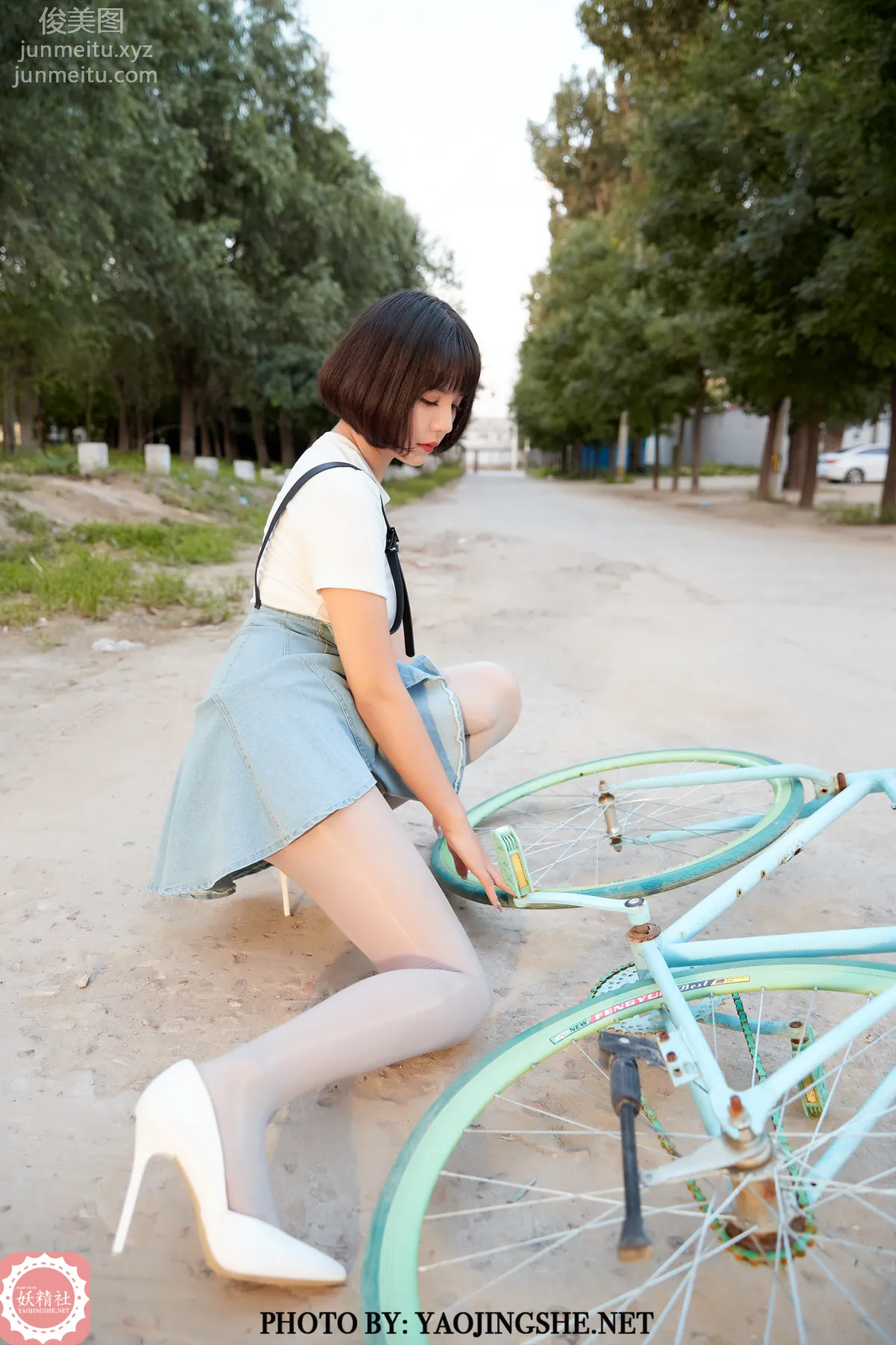 [FAIRY CLUB Yaojingshe] 2020.12.07 T2043 On the Way Home, Tang Feifei, Premium No-Pantyhose T Series photo 11