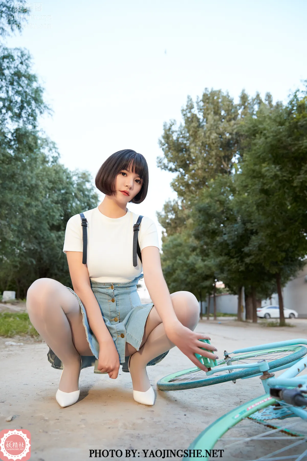 [FAIRY CLUB Yaojingshe] 2020.12.07 T2043 On the Way Home, Tang Feifei, Premium No-Pantyhose T Series photo 12