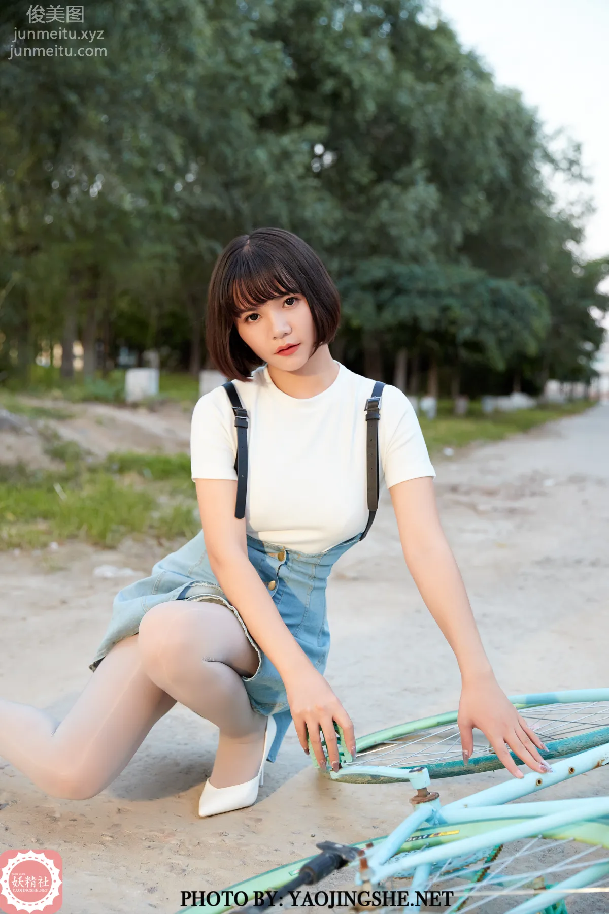 [FAIRY CLUB Yaojingshe] 2020.12.07 T2043 On the Way Home, Tang Feifei, Premium No-Pantyhose T Series photo 15