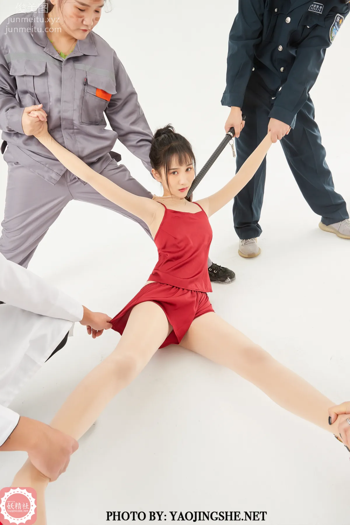 [FAIRY CLUB Yaojingshe] 2021.02.07 T2106 Silk Stockings Thief Part One, Miao Miao, Premium No-Pantyhose T Series photo 12