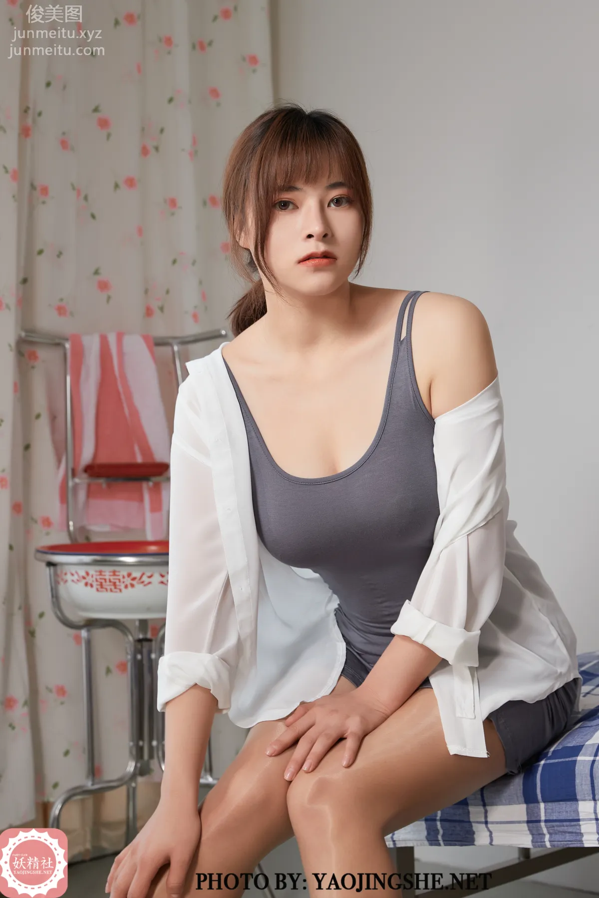 [FAIRY CLUB Yaojingshe] 2021.06.08 T2120 Sleepless on a Lonely Pillow, Xiao Li, Premium No-Pantyhose T Series photo 40
