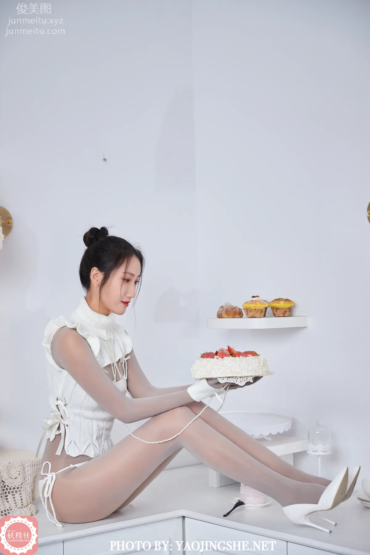 [FAIRY CLUB Yaojingshe] 2021.05.01 B2107 Si Wen, Bodysuit Five-Toe Socks Little Princess, Premium No-Pantyhose B Series photo 12