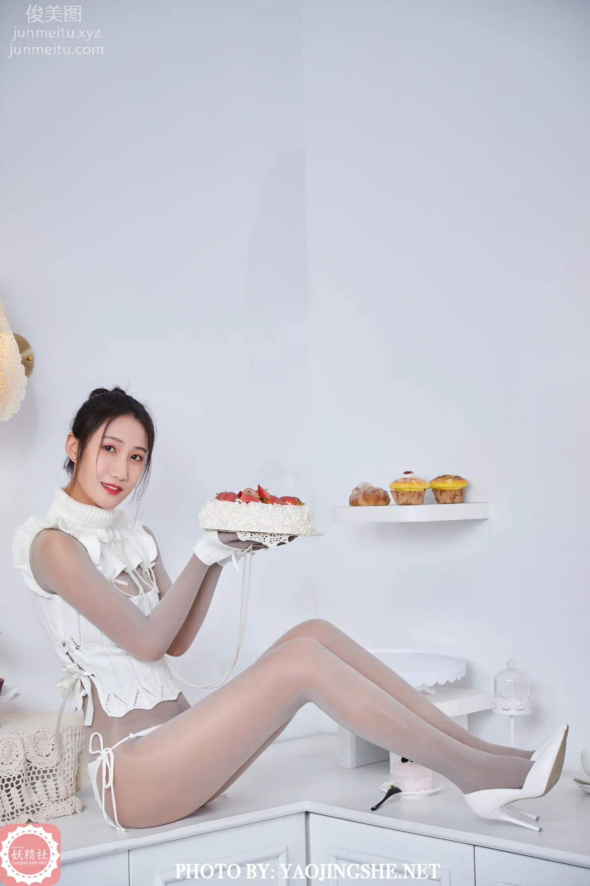 [FAIRY CLUB Yaojingshe] 2021.05.01 B2107 Si Wen, Bodysuit Five-Toe Socks Little Princess, Premium No-Pantyhose B Series photo 13