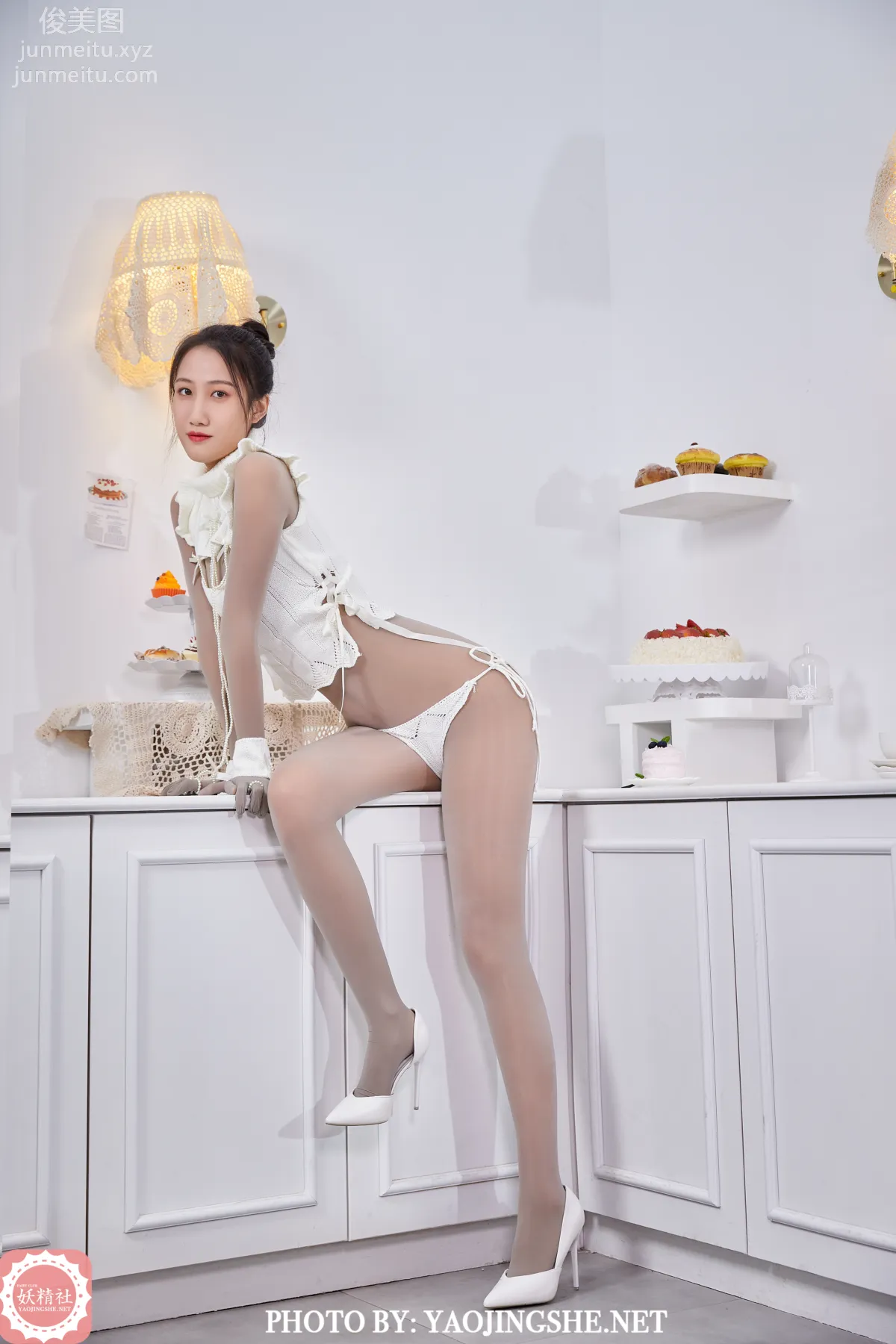 [FAIRY CLUB Yaojingshe] 2021.05.01 B2107 Si Wen, Bodysuit Five-Toe Socks Little Princess, Premium No-Pantyhose B Series photo 20