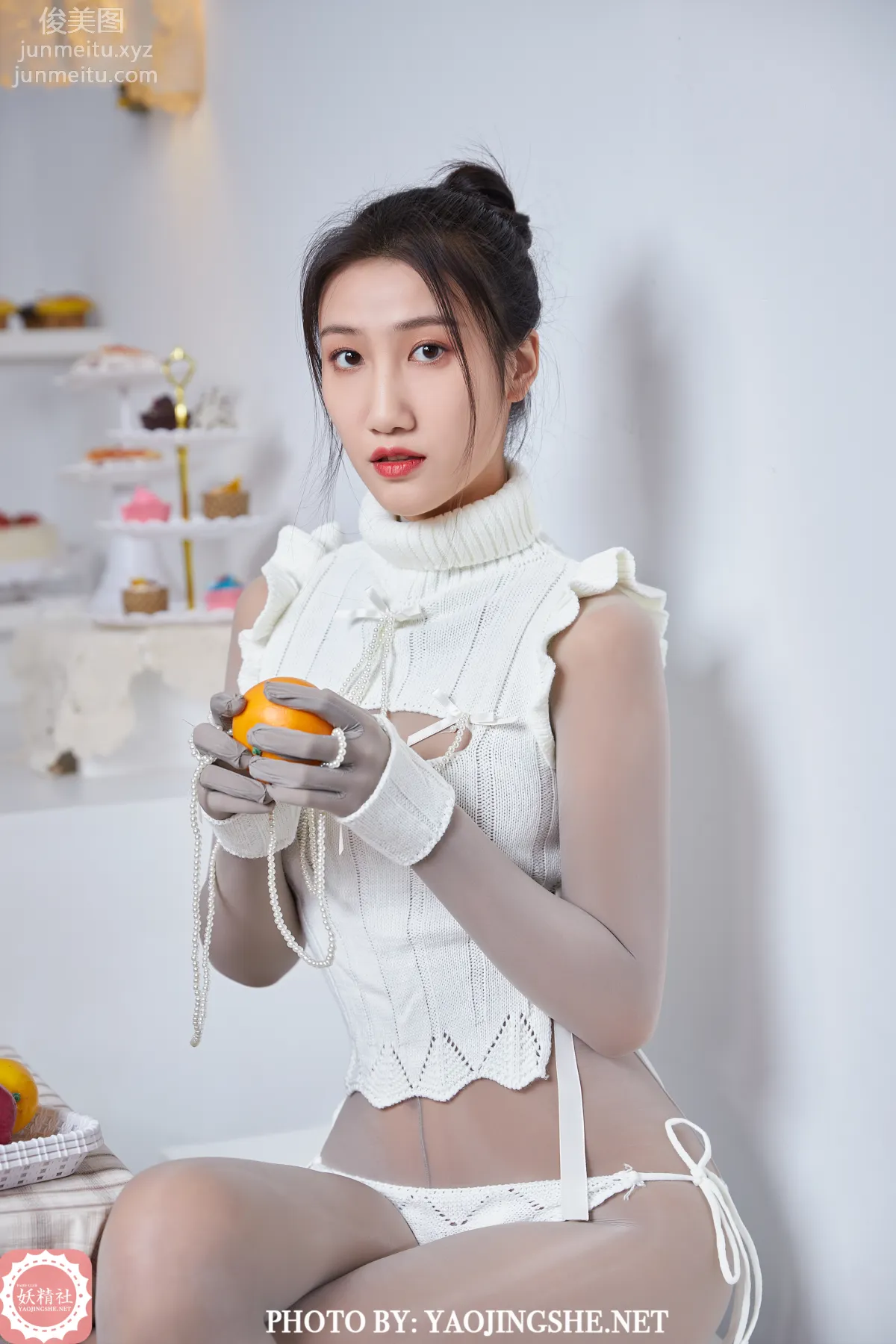 [FAIRY CLUB Yaojingshe] 2021.05.01 B2107 Si Wen, Bodysuit Five-Toe Socks Little Princess, Premium No-Pantyhose B Series photo 24