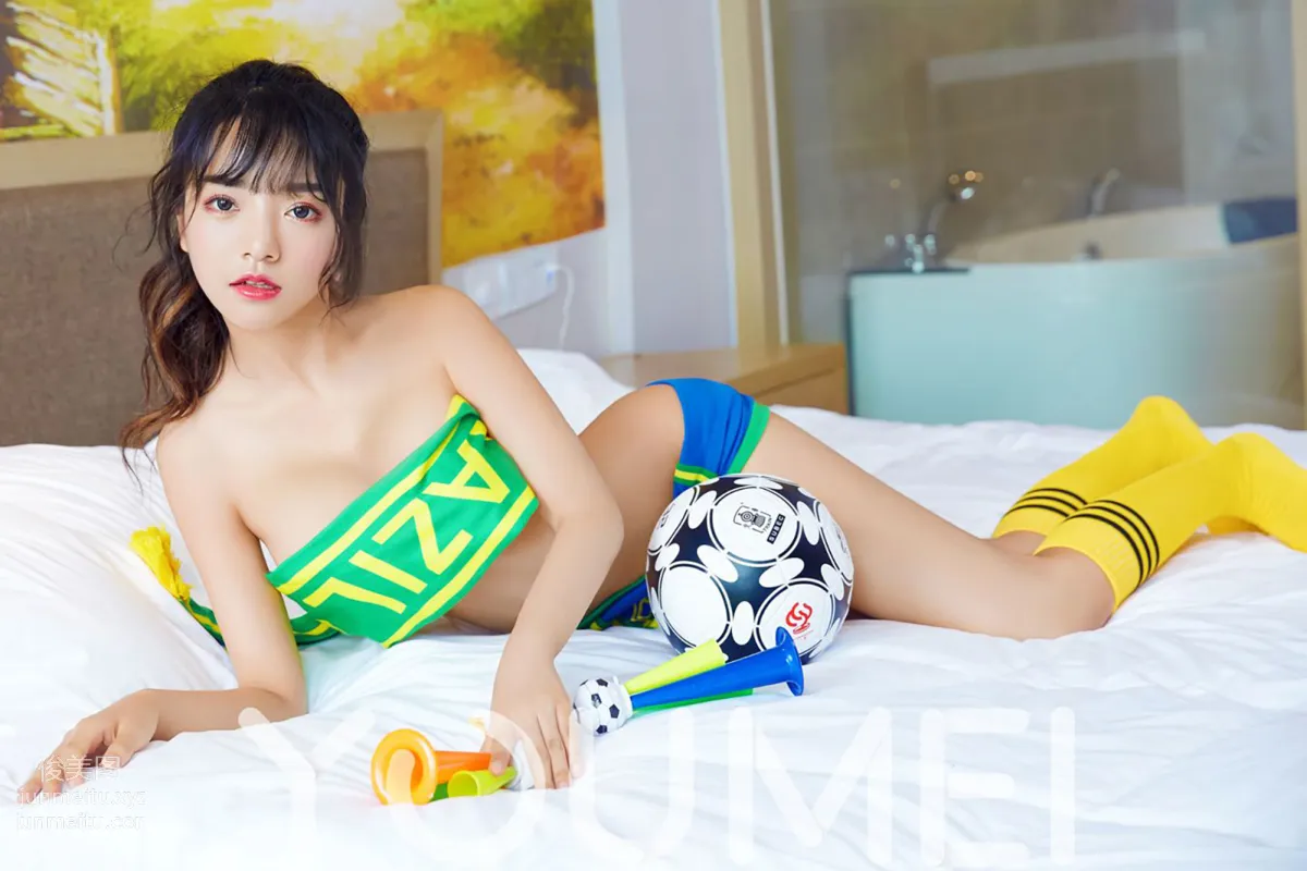 [YouMei尤美]2018.06.13 VOL.016 嬌豔の小球迷 喵星人 17