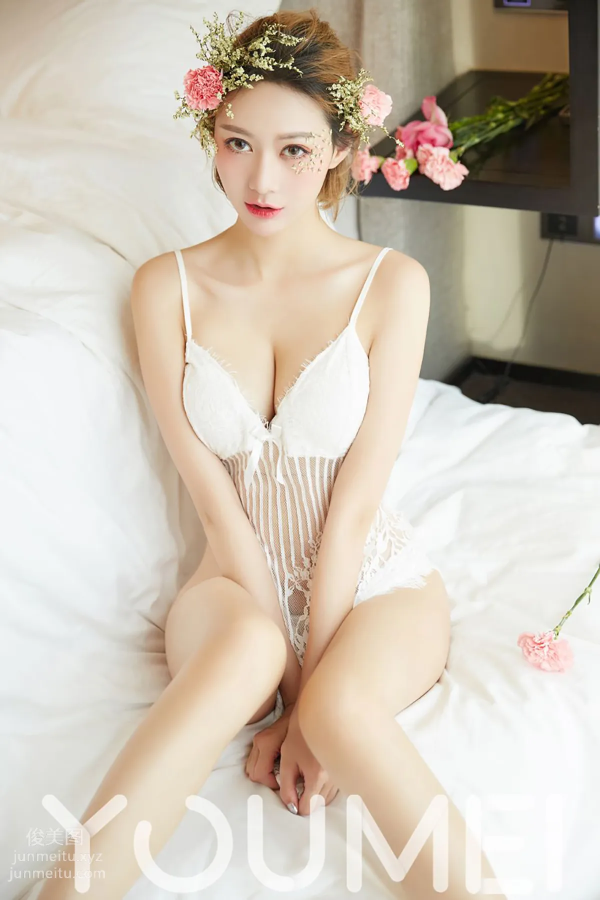 [YouMi] 2018.06.20 VOL.026 Flower Fairy's Whisper Fu Yixuan photo 5