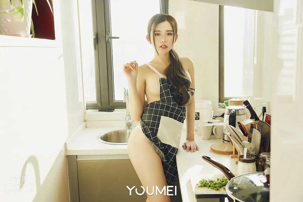 [YouMi] 2018.09.28 VOL.063 Vacuum Kitchen Maid Zhuo Yaqi photo 29